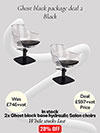 ghost chair package deal 2 black