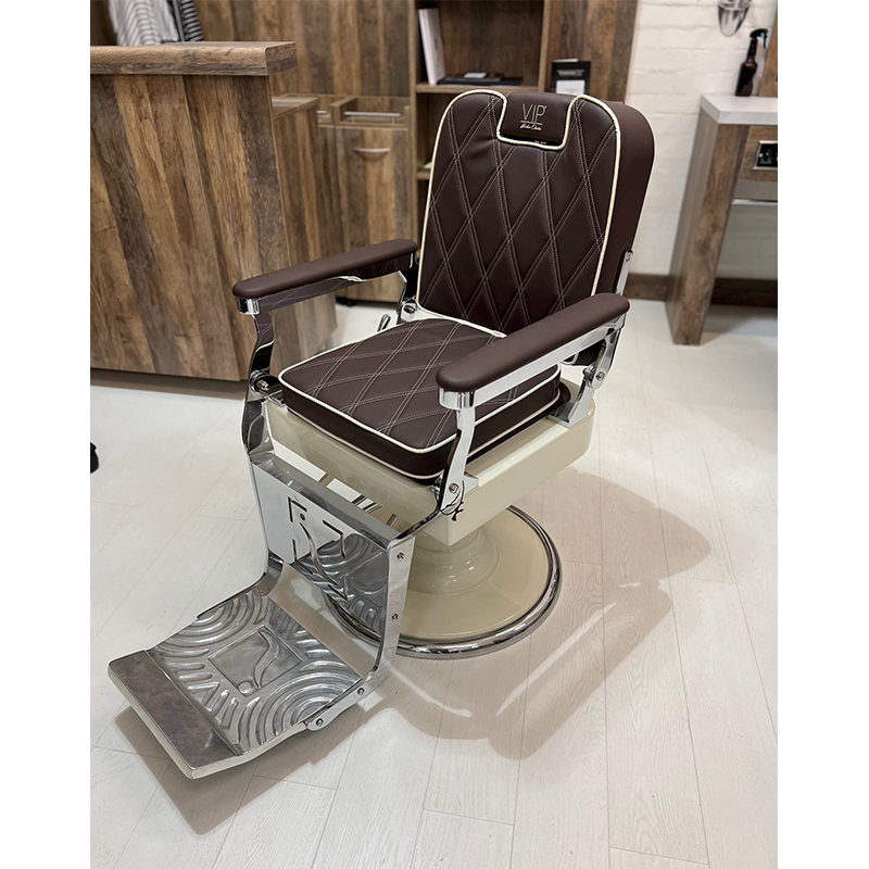 vintage barber chair showroom model 004